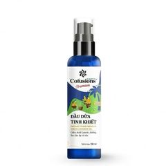 Dầu dừa tinh khiết mỹ phẩm ORGANIC Cofusions - Chai 130ml - Coconut Oil