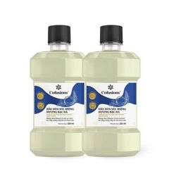 [COMBO 2 CHAI] Dầu dừa súc miệng Cofusions hương bạc hà thơm mát 225ml/ chai