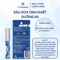 Dầu dừa Tinh Khiết Cofusions dưỡng mi 10ml chính hãng