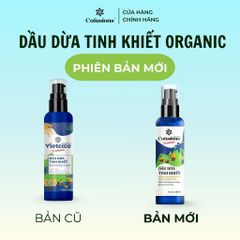 [NHÃN MỚI CFS] Dầu dừa tinh khiết mỹ phẩm ORGANIC Cofusions - Chai 130ml - Coconut Oil