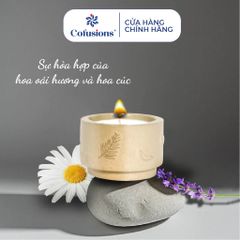 [NHÃN MỚI CFS] Nến thơm Stunning sunset Cofusions 50g - Hũ xi măng