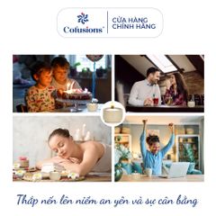 [NHÃN MỚI CFS] Nến thơm Stunning sunset Cofusions 50g - Hũ xi măng