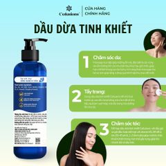 [NHÃN MỚI CFS] Dầu dừa tinh khiết mỹ phẩm Cofusions 250ml