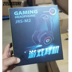 Tai Nghe Máy Tính Chụp Tai Gaming Chữ E - Âm Bass Cực Căng, Ốp Da Êm Ái, Bảo Hành 12 Tháng