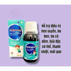 Siro bướm bạc NINOMO bổ phế giảm ho,hỗ trợ tiêu đàm(Chai 100ml)