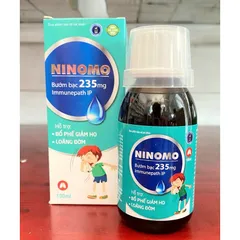 Siro bướm bạc NINOMO bổ phế giảm ho,hỗ trợ tiêu đàm(Chai 100ml)