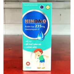 Siro bướm bạc NINOMO bổ phế giảm ho,hỗ trợ tiêu đàm(Chai 100ml)