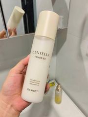 Nước Hoa Hồng Dr.Pepti Centella Toner 180ml - Dưỡng Dịu Da, Chiết Xuất Rau Má, Giảm Kích Ứng, Phù Hợp Mọi Loại Da
