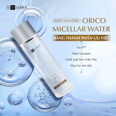 Nước tẩy trang Vxebra - Chiết xuất Sâm Triều Tiên giúp làn da hồng hào và khỏe mạnh