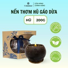 [NHÃN MỚI CFS] Nến thơm Stunning sunset Cofusions 200g - Hũ gáo dừa Bến Tre
