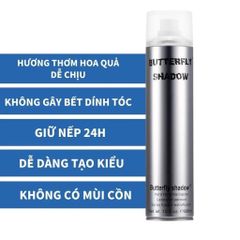 Gôm Xịt Tóc Butterfly Shadow 320ml