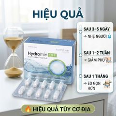 Viên Uống Giảm Cân, Giảm Tích Nước Phù Nề Hydromin OFF Activlab Pharma - Hỗ Trợ Giảm Sưng, Giúp Cảm Giác Nhẹ Nhàng - Hộp 30 Viên