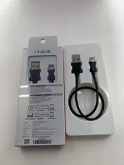 Cáp sạc và truyền dữ liệu  Micro USB IVALUE dài 30cm