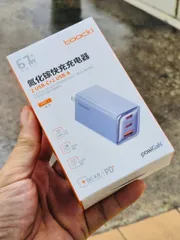 Củ sạc nhanh GaN TOOCKI 67W – 3 cổng (2 USB-C + 1 USB-A)