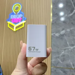 Củ sạc nhanh GaN TOOCKI 67W – 3 cổng (2 USB-C + 1 USB-A)