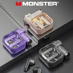 Tai Nghe Bluetooth 5.3 MONSTER XKT15 – Âm Thanh Hiện Đại,Thiết Kế Độc Đáo, Tai Nghe Gaming Hàng Đầu