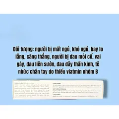Bổ Thần Kinh H9000 Gold hỗ trợ mất ngủ,tê bì chân tay (Hộp 30 viên)