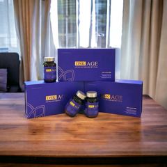 Viên uống DSK AGE (Vshine)hỗ trợ sức khoẻ nữ,giảm khô hạn,chống lão hoá da(Hộp 3 chai/45viên)