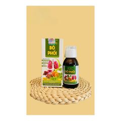 Siro thảo mộc Đông Trùng Bổ Phổi giúp giảm ho,đau rát họng,tan đàm(Chai 100ml)