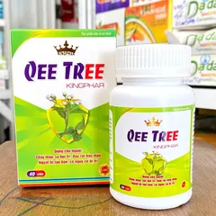 Viên uống QUEE TREE (Kingphar)hỗ trợ giảm đau,chảy máu do trĩ ,táo bón(Hộp 40vien)