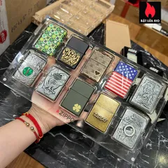 Khay Mica trưng bày và bảo quản Zippo 12 Ô
