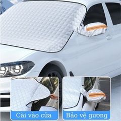 Tấm Che Nắng Kính Xe Hơi Và Gương Chiếu Hậu ( Loại Dày ) 