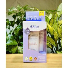 [full box] Kem Chống Nắng d'Alba Hồng -Nâng Tone Da Tự Nhiên, Bảo Vệ Da Khỏi Tia UV, Lớp Nền Căng Bóng 