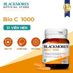 Viên Uống Blackmores Bio C 1000mg Bổ Sung Vitamin C Lọ 31 Viên