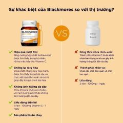 Viên Uống Blackmores Bio C 1000mg Bổ Sung Vitamin C Lọ 31 Viên