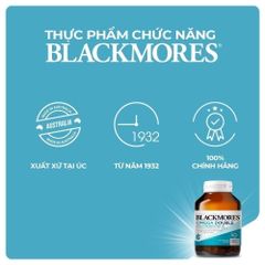 Viên Uống Dầu Cá Bổ Sung Omega Hỗ Trợ Cho Tim, Mắt và Da Blackmores Double Omega High Strength 90 Viên/Lọ