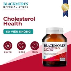 Viên Blackmores Cholesterol Health Hỗ Trợ Giảm Cholesterol Ngăn Ngừa Các Triệu Chứng Tim Mạch Lọ 60 Viên