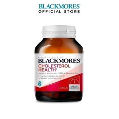 Viên Blackmores Cholesterol Health Hỗ Trợ Giảm Cholesterol Ngăn Ngừa Các Triệu Chứng Tim Mạch Lọ 60 Viên