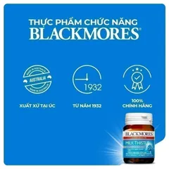 Viên Uống Hỗ Trợ Bảo Vệ Và Phục Hồi Tế Bào Gan Blackmores Milk Thistle Lọ 42 Viên