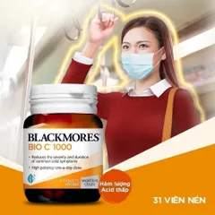Viên Uống Blackmores Bio C 1000mg lọ 21 viên Bổ Sung Vitamin C