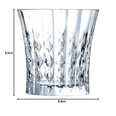 Set 6 cốc Lady Diamond 270ml Cristal d'Arques