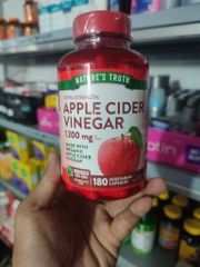 Viên giấm táo hữu cơ Nature’s Truth Apple Cider Vinegar 1200mg 180 viên
