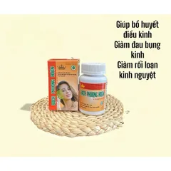Viên uống Bạch Phượng Hoàn Kingphar hỗ trợ điều kinh,giảm đau bụng kinh(Hộp 40viên)