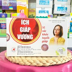 Viên Ích Giáp Vương hỗ trợ giảm bướu tuyến giáp lành tính(Hộp 30 viên)