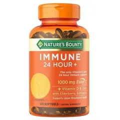 Viên uống tăng sức đề kháng Nature’s Bounty Immune 24 Hour+ 120 Softgels 647512