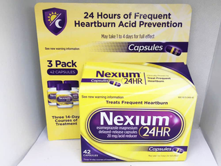Viên uống cắt cơn đau dạ dày, ợ nóng Nexium 24hr (Vỉ 3 hủ x14 Capsules) loại Capsules