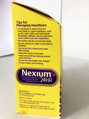 Viên uống cắt cơn đau dạ dày, ợ nóng Nexium 24hr 42 Clear Minis Capsules