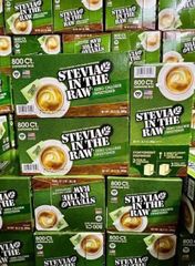 Đường ăn kiêng Stevia In The Raw 800 gói của Mỹ