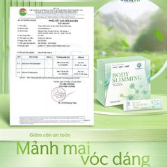 Sản Phẩm Hỗ Trợ Giảm Cân BODY SLIMMING - Giải pháp giảm cân tự nhiên, an toàn, không mệt mỏi