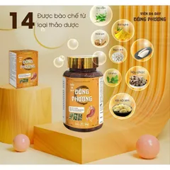 [MUA 3 TẶNG 1] Viên Uống Dạ Dày Đông Phương - Hỗ Trợ Giảm Trào Ngược Dạ Dày, Viêm Loét Dạ Dày, Bảo Vệ Niêm Mạc Dạ Dày