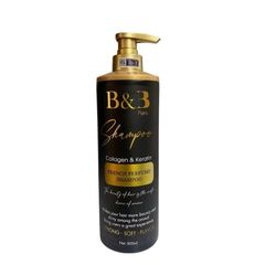 Dầu gội dưỡng tóc B&B Colagen & Keratin 800ml