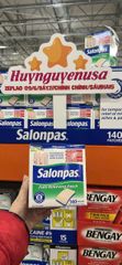 miếng dán Salonpas hàng Mỹ 140 Miếng