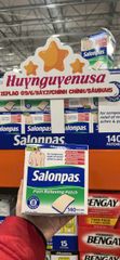 miếng dán Salonpas hàng Mỹ 140 Miếng