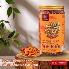 ĐÔNG TRÙNG HẠ THẢO SẤY THĂNG HOA SỢI GÃY 50GR