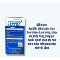 Dưỡng khớp EXTRA hỗ trợ khớp gối bị thoái hoá,đau nhức cứng khớp(Hộp 50viên)