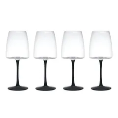 Bộ 4 ly rượu vang đỏ 450ml, chất liệu thủy tinh, Model MKPALRW4PC